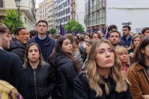 Huelva disfruta del Nazareno en la Madrugá